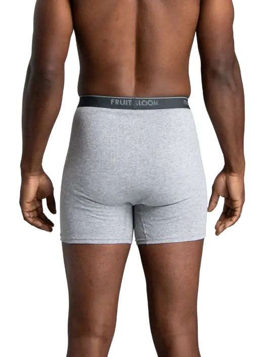 fruit Of The Loom Men's Eversoft® CoolZone® Fly Boxer Briefs Assorted 10 Pack