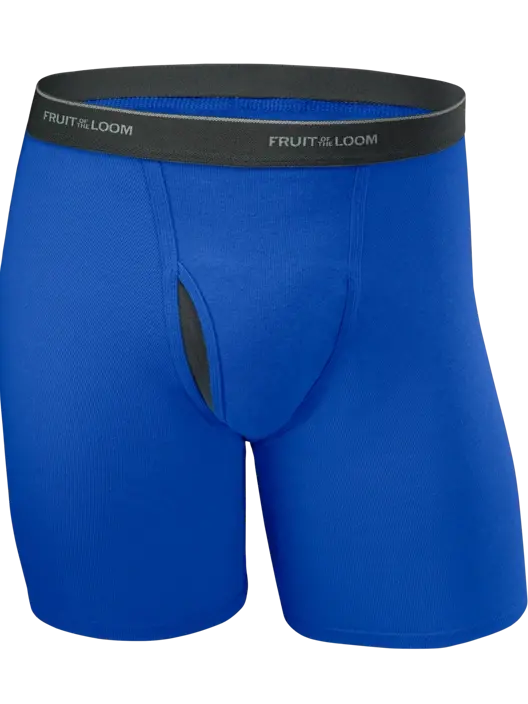Fruit Of The Loom Men's Eversoft® CoolZone® Fly Boxer Briefs Assorted 7 Pack