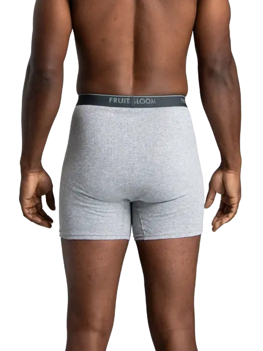 Fruit Of The Loom Men's Eversoft® CoolZone® Fly Boxer Briefs Assorted 10 Pack