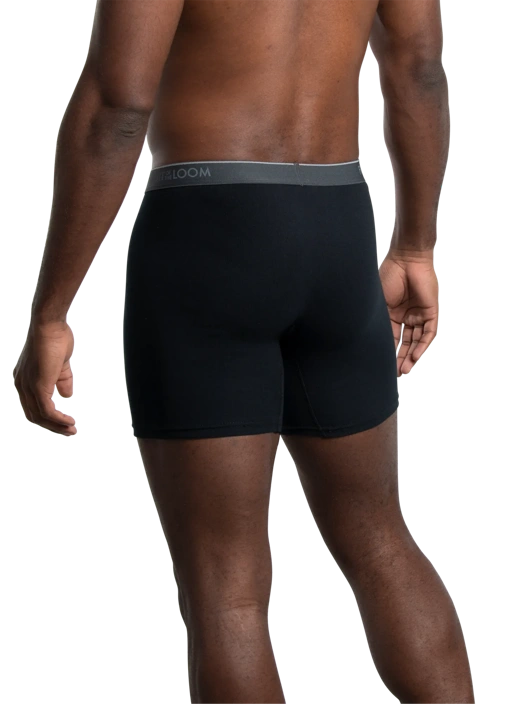 Fruit Of The Loom Men's Eversoft®  CoolZone® Fly Boxer Briefs Black And Gray 7 Pack