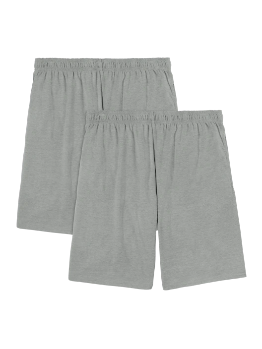 fruit of the loom Men’s Eversoft® Jersey Shorts Extended Sizes 2 Pack fruit of the loom Men’s Eversoft® Jersey Shorts Extended Sizes 2 Pack