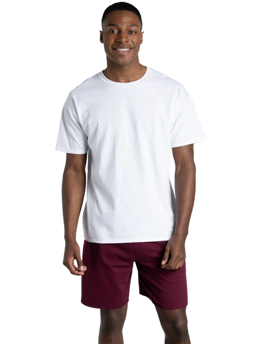 Fruit Of The Loom Men’s Eversoft® Short Sleeve Crew T-Shirt Extended Sizes 2 Pack
