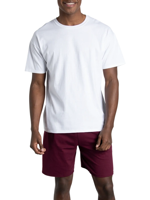 Fruit Of The Loom Men’s Eversoft® Short Sleeve Crew T-Shirt Extended Sizes 2 Pack