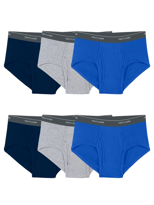 fruit of the loom Men's Mid-Rise Brief Extended Sizes Assorted 6 Pack fruit of the loom Men's Mid-Rise Brief Extended Sizes Assorted 6 Pack