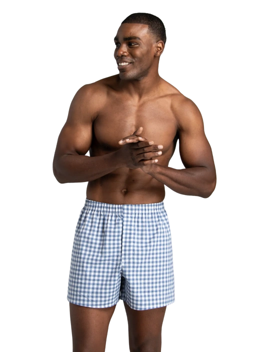 Fruit Of The Loom Men's Tartan Boxer Assorted 6 Pack