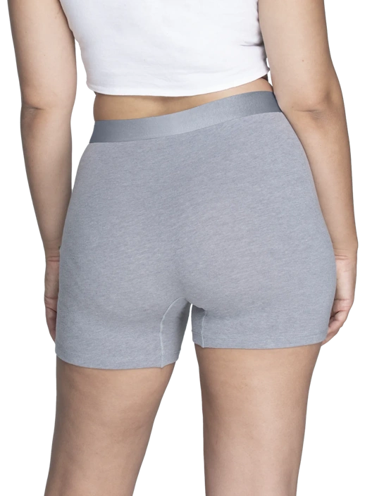 Fruit Of The Loom Women's 360 Stretch Cottony Comfort Boxer Brief Underwear 4 Pack