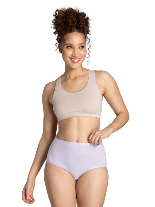 Fruit Of The Loom Women's 360 Stretch Cottony Comfort Brief Assorted 6 Pack