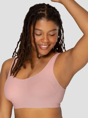 Fruit Of The Loom Women's 360 Stretch Seamless Longline Sports Bra Assorted 3 Pack