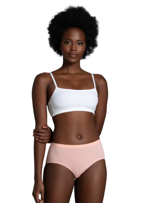 Fruit Of The Loom Women's 360 Stretch Seamless Low-Rise Brief Panty Assorted 6 Pack