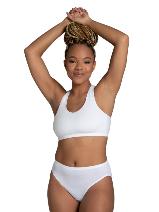 Fruit Of The Loom Women's Breathable Micro-Mesh Hi-Cut Panty Assorted 6 Pack