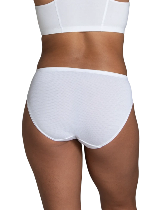 Fruit Of The Loom Women's Breathable Micro-Mesh Hi-Cut Panty Assorted 6 Pack