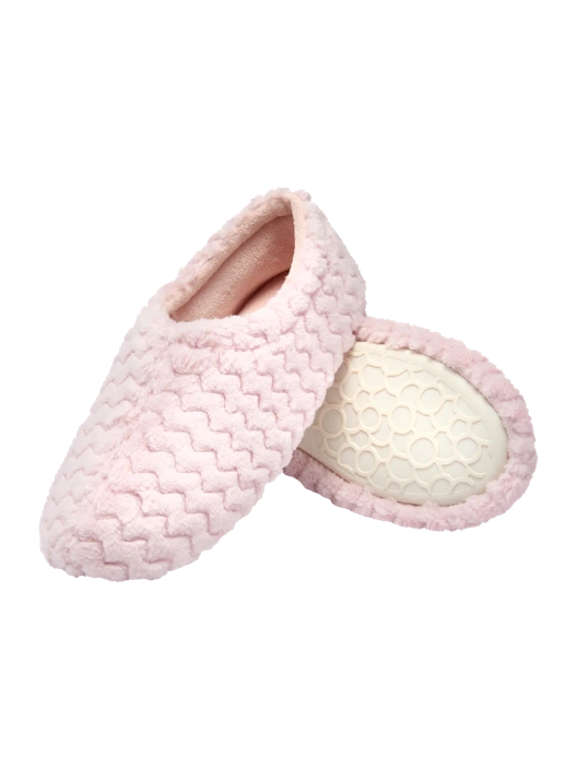 Fruit Of The Loom Women's Chevron Closed Back Slipper