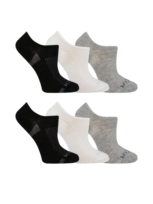 fruit of the loom Women's CoolZone® Liner Sock 6 Pack