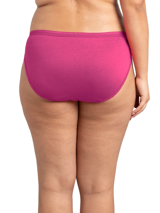 Fruit Of The Loom Women's Cotton Assorted Hi-Cut Underwear 12 Pack