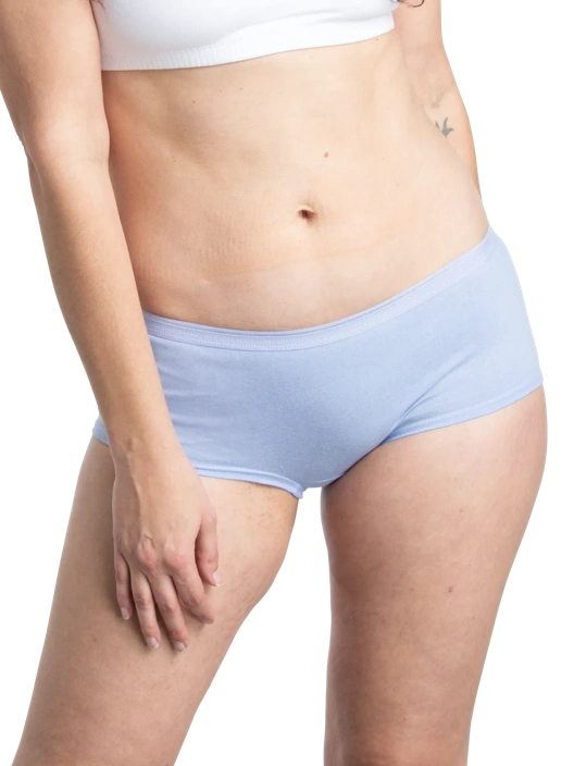 Fruit Of The Loom Women's Cotton Boyshort Panty Assorted 6 Pack