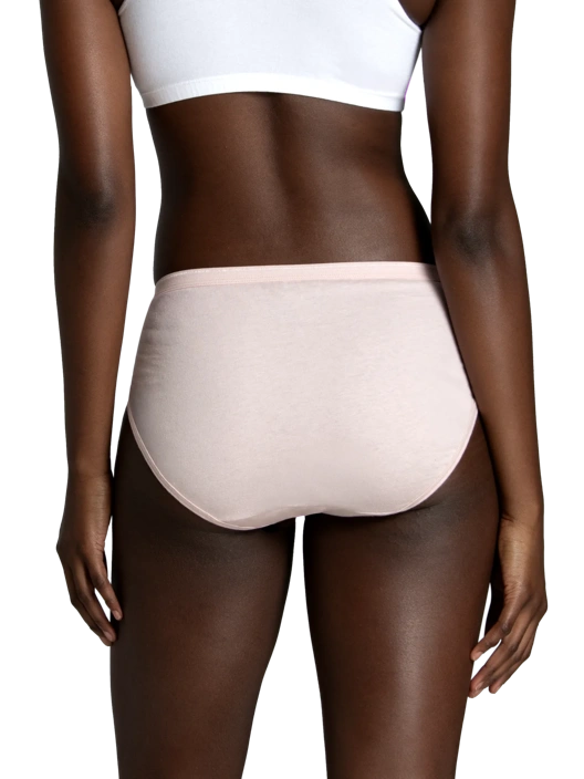 Fruit Of The Loom Women's Cotton Hi-Cut Panty Assorted 6 Pack