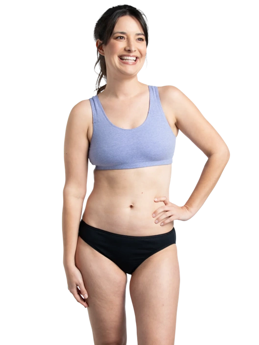 Fruit Of The Loom Women's Cotton Stretch Bikini Panty Black 12 Pack