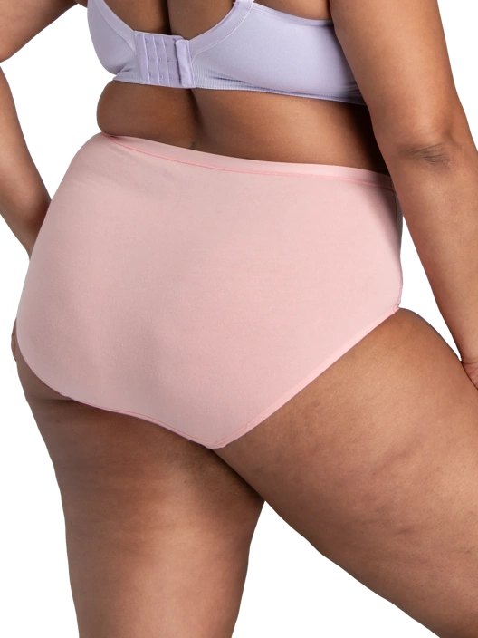 Fruit Of The Loom Women's Fit For Me 360 Stretch Cottony Comfort Brief Panty Assorted 6 Pack