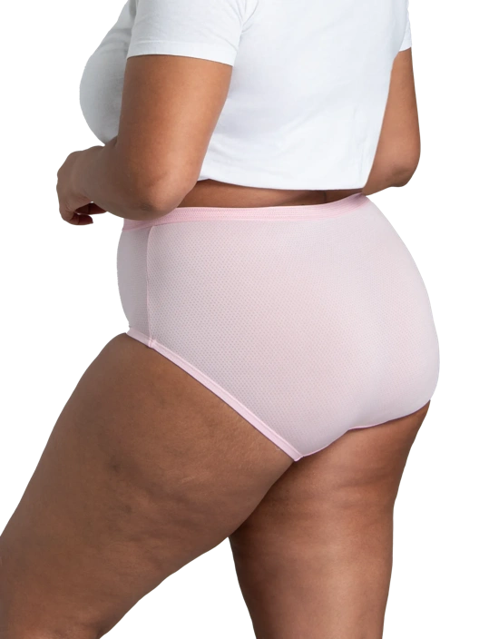 Fruit Of The Loom Women's Fit For Me Breathable Micro-Mesh Brief Panty Assorted 6 Pack