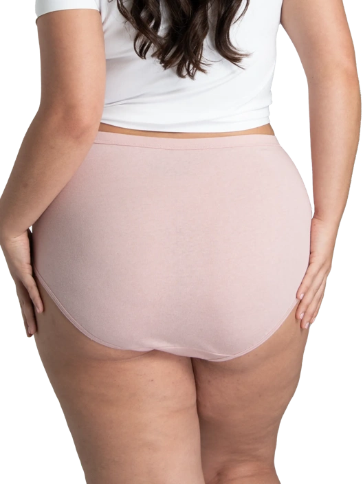 Fruit Of The Loom Women's Fit For Me Cotton Brief Panty Assorted 6 Pack