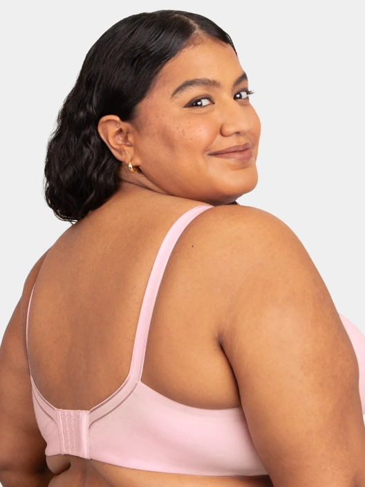 Fruit Of The Loom Women's Fit For Me® 360 Stretch Plus Size Cotton T-Shirt Bra