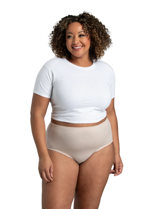 Fruit Of The Loom Women's Plus Fit For Me® Breathable Cotton Assorted Brief Panty Assorted 10 Pack