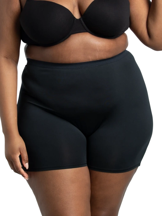 Fruit Of The Loom Women's Plus Fit For Me® Microfiber Slip Short Panty Assorted 4 Pack