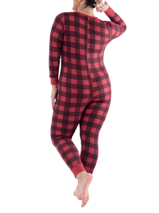 Fruit Of The Loom Women's Plus Fit For Me® Waffle Unionsuit