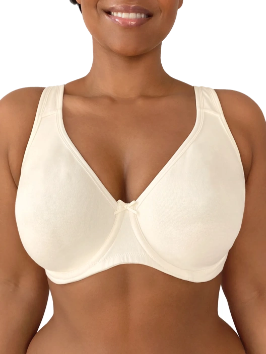 Fruit Of The Loom Women's Plus Size Beyondsoft® Cotton Unlined Underwire Bra