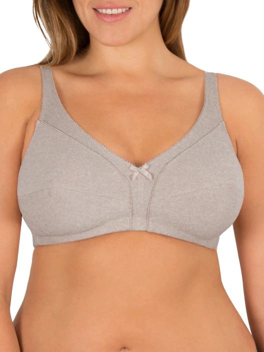Fruit Of The Loom Women's Seamed Unlined Wirefree Bra