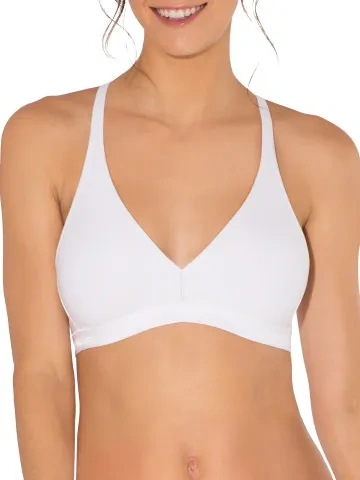 Fruit Of The Loom Women's Wirefree Cotton Bralette 2 Pack