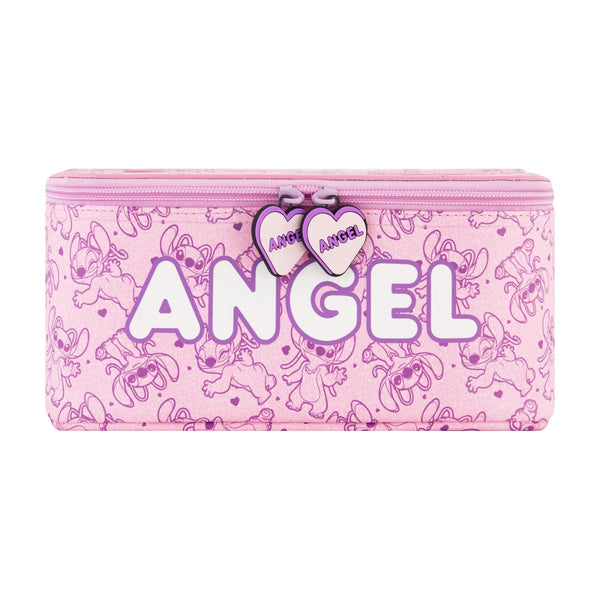 Ful Disney Lilo & Stitch Angel 2-Piece Travel Cosmetic Case Set