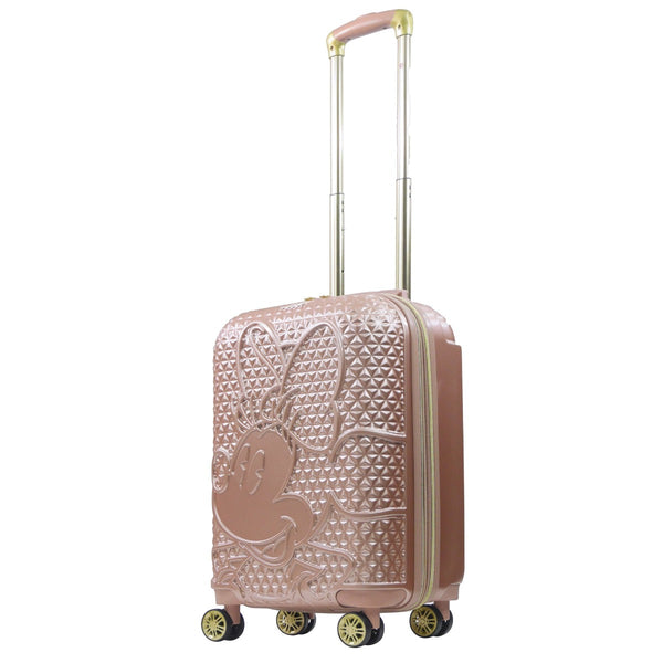 ful Disney Minnie Mouse FŪL 22.5" Luggage Spinner Rose Gold