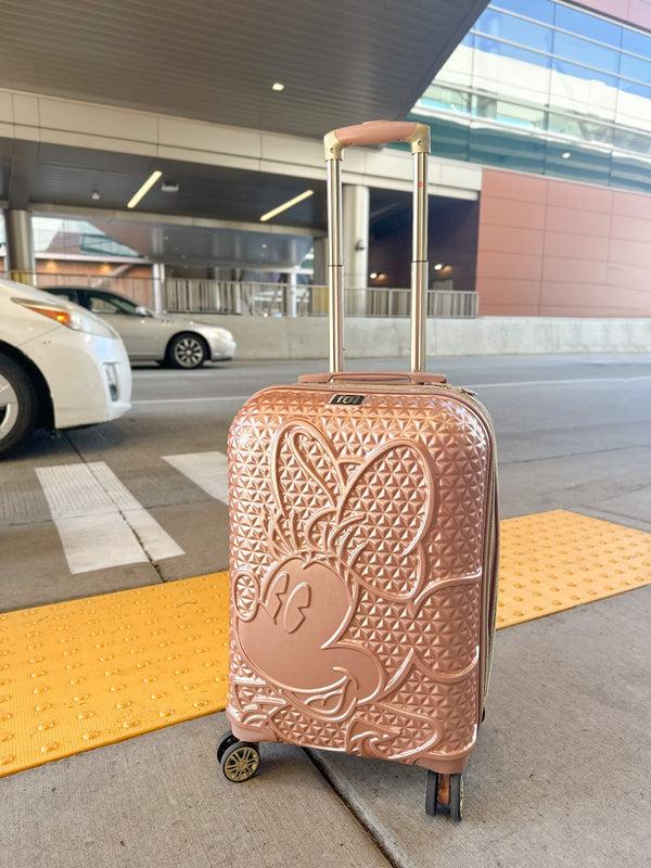 Ful Disney Minnie Mouse FŪL 30" Luggage Spinner Rose Gold