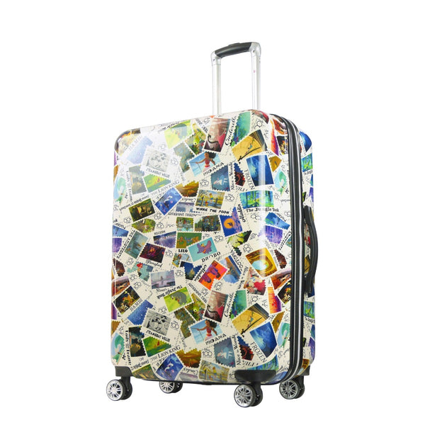 ful Disney Stamps ABS Hard-sided Spinner 30" Luggage