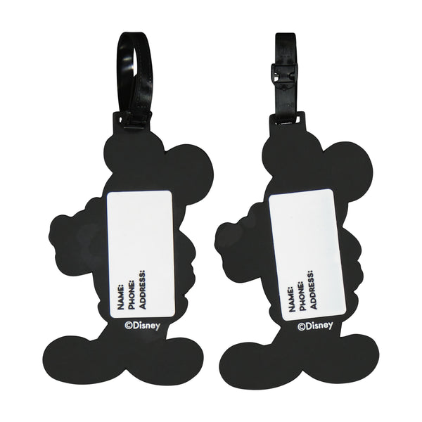 Ful Disney Mickey Mouse Luggage Tags 2-Piece Set