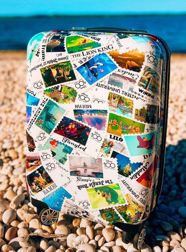 Ful Disney Stamps Hard-sided Spinner 22" Luggage