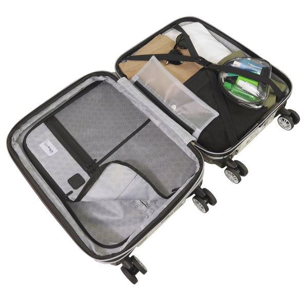 Ful Disney Stamps Hard-sided Spinner 22" Luggage