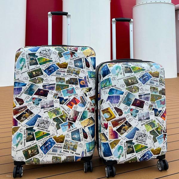 Ful Disney Stamps Hard-sided Spinner 26" Luggage