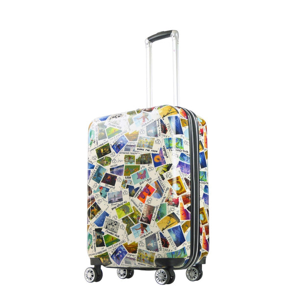 ful Disney Stamps Hard-sided Spinner 26" Luggage