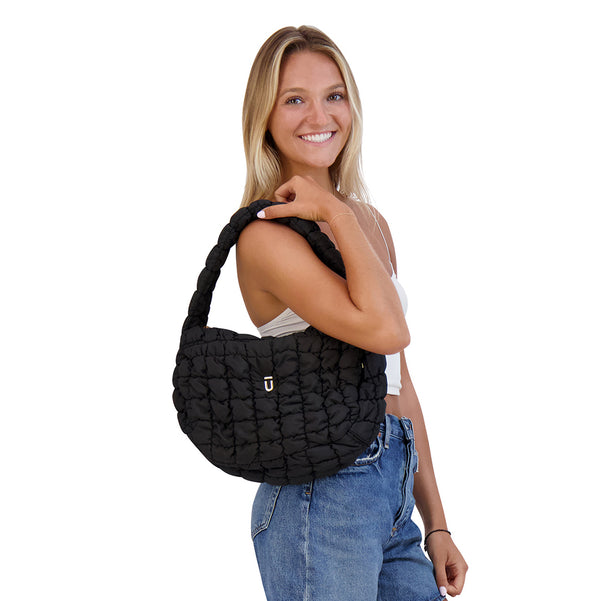 ful Ful Quilted Slouchy Handbag