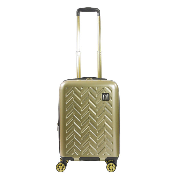 Ful Ful Groove 22" Expandable Hardside Spinner Luggage Gold