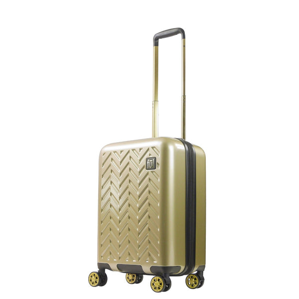 ful Ful Groove 22" Expandable Hardside Spinner luggage Gold