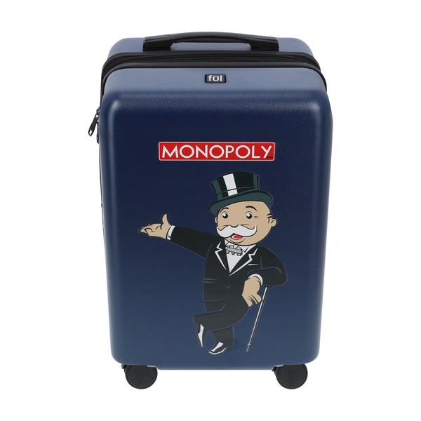 Ful Hasbro Monopoly 22.5" Carry-On Suitcase Luggage