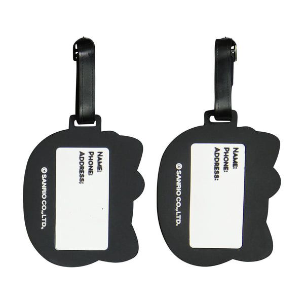 Ful Hello Kitty Head 2-Piece White Luggage Tag Set