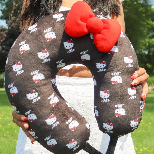 Ful Hello Kitty Travel Neck Pillow Black & Red