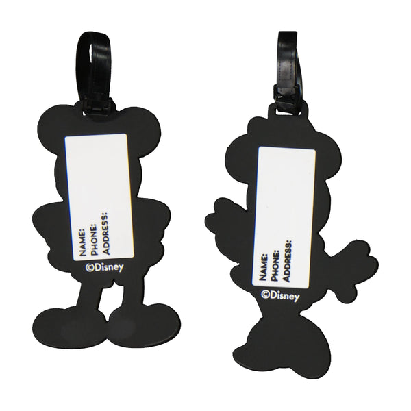 Ful Mickey & Minnie Mouse Disney Luggage Tags Set