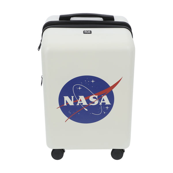 Ful NASA 22.5" White Carry-On Suitcase Luggage