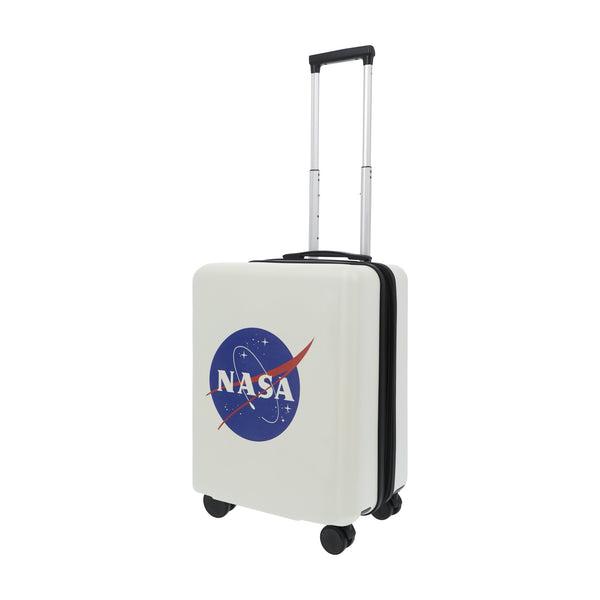 ful NASA 22.5" White Carry-On Suitcase Luggage