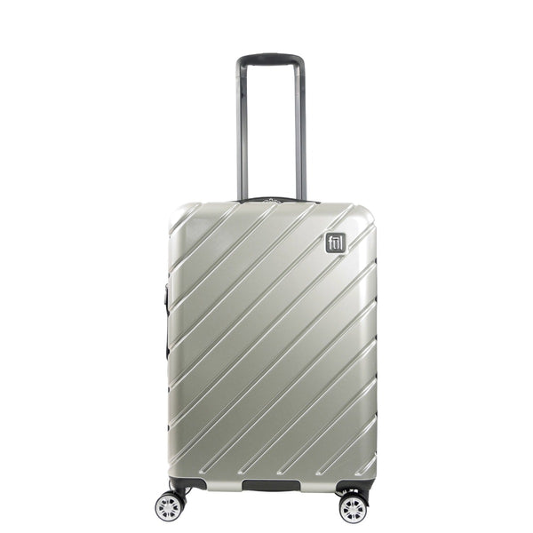 Ful Ful Velocity 27" Expandable Hardside Spinner Luggage Silver